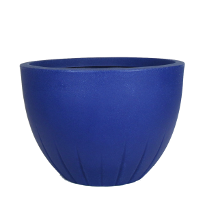 Vaso Bojudo Frisado Azul – 51cm X 36cm – Nº 02 - Vogue