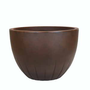 Vaso Bojudo Frisado Ferrugem – 51cm X 36cm – Nº 02 - Vogue