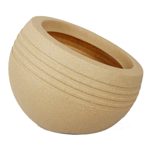 Vaso Inclinato Areia – 23cm X 21cm – Mini - Vogue