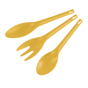 Conjunto para Jardinagem Tramontina em Plástico Amarelo 3 Peças